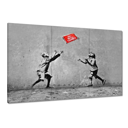 Obraz 120x80cm Banksy No Ball Games ZeSmakiem