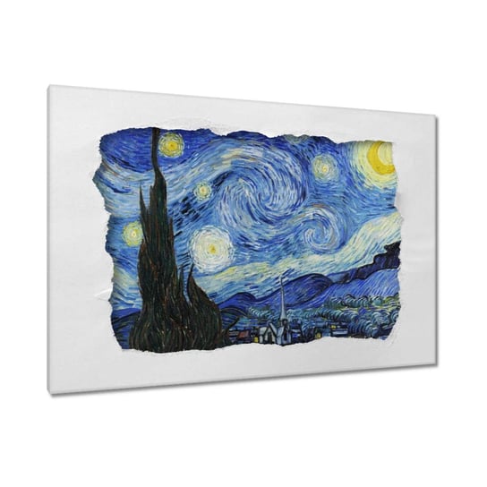 Obraz 120x80cm Gwiaździsta Noc Van Gogh ZeSmakiem