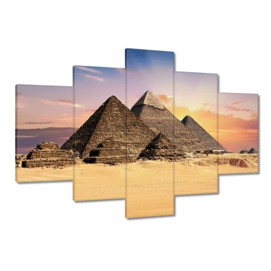 Obraz 120x80cm Piramidy Egipt Krajobraz ZeSmakiem