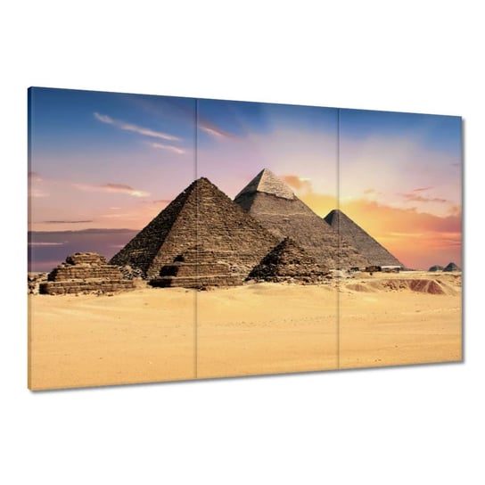 Obraz 120x80cm Piramidy Egipt Krajobraz ZeSmakiem