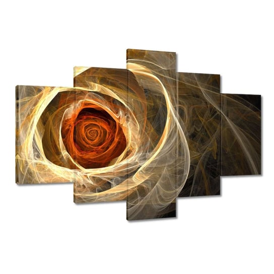 Obraz 120x80cm Róża fraktalna ZeSmakiem