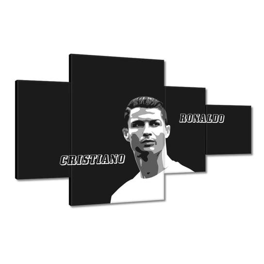 Obraz 130x80cm Cristiano Ronaldo Piłkarz ZeSmakiem