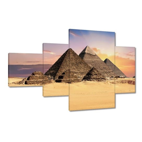Obraz 130x80cm Piramidy Egipt Krajobraz ZeSmakiem