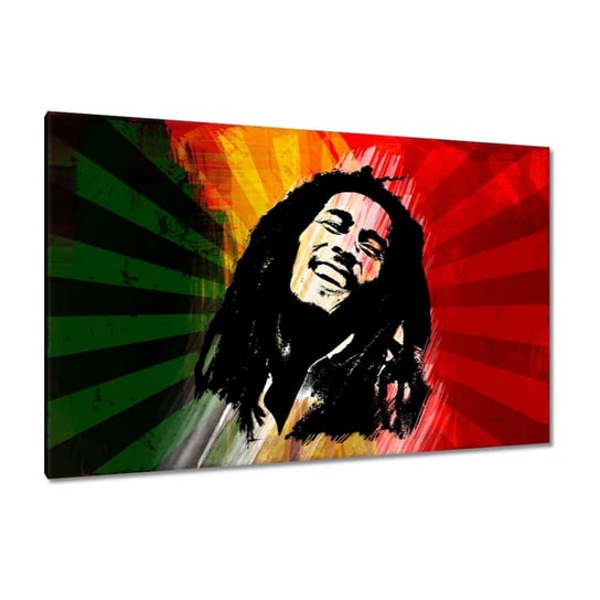 Obraz 140x90cm Bob Marley Reggae ZeSmakiem