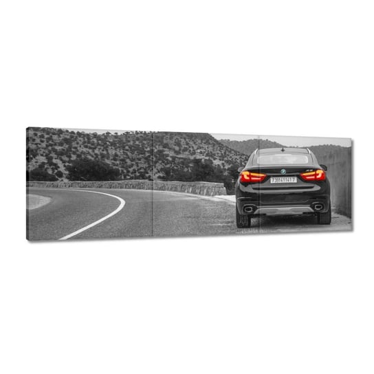 Obraz 150x50cm BMW czarne X6 ZeSmakiem