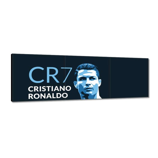 Obraz 150x50cm Cristiano Ronaldo Piłkarz ZeSmakiem