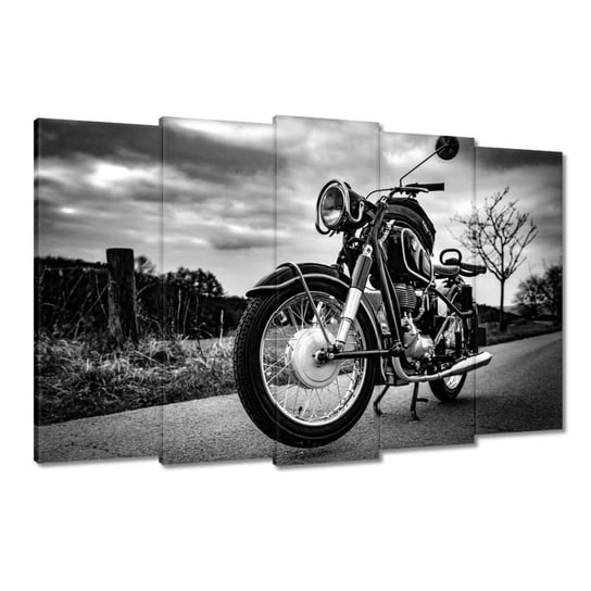 Obraz 150x95cm Klasyczny motocykl BMW ZeSmakiem