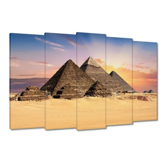 Obraz 150x95cm Piramidy Egipt Krajobraz ZeSmakiem