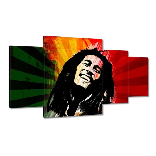 Obraz 160x90cm Bob Marley Reggae ZeSmakiem
