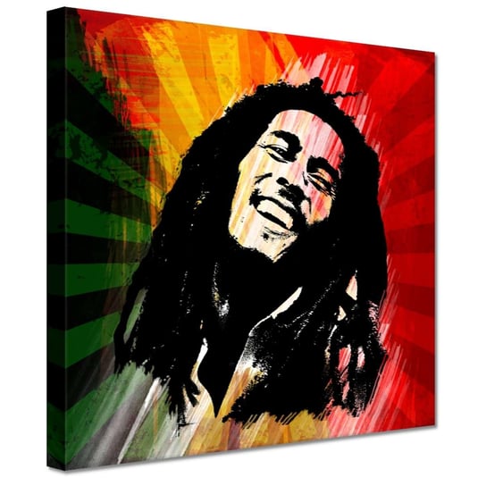 Obraz 20x20cm Bob Marley Reggae ZeSmakiem