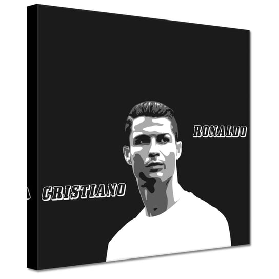 Obraz 20x20cm Cristiano Ronaldo Piłkarz ZeSmakiem
