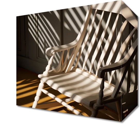 Obraz 20x20cm Krzesło w Cieniu Inna marka