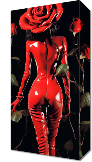 Obraz 20x40cm Kwiatowa Persona Róż Zakito Posters