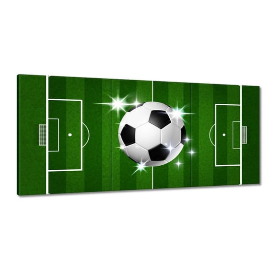 Obraz 210x100cm Boisko piłkarskie Piłka ZeSmakiem