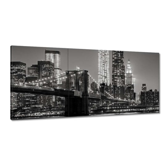 Obraz 210x100cm New York Manhattan most ZeSmakiem