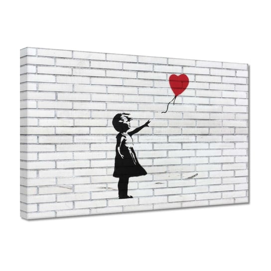 Obraz 30x20cm Banksy Dziewczynka Balon ZeSmakiem