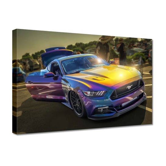 Obraz 30x20cm Ford Mustang GT Bestia ZeSmakiem