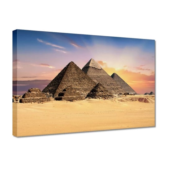 Obraz 30x20cm Piramidy Egipt Krajobraz ZeSmakiem