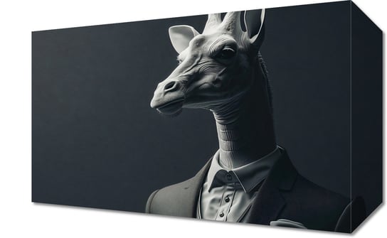 Obraz 30x20cm Żyrafa na Wyjściu Inna marka