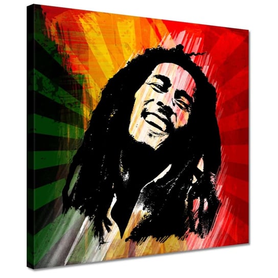 Obraz 30x30cm Bob Marley Reggae ZeSmakiem