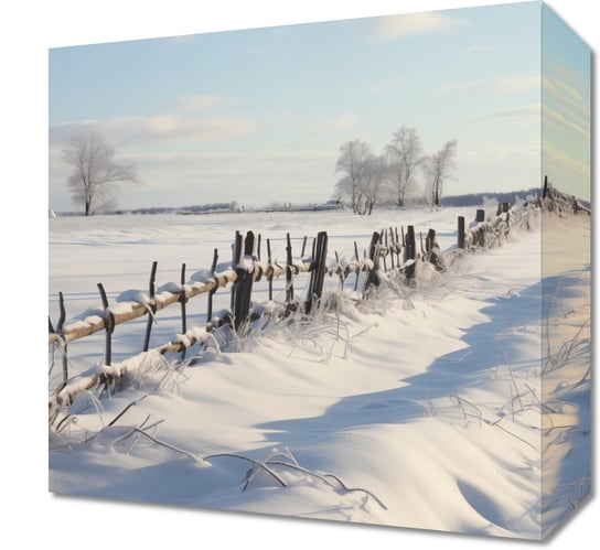 Obraz 30x30cm Spokój Śnieżnej Krainy Inna marka
