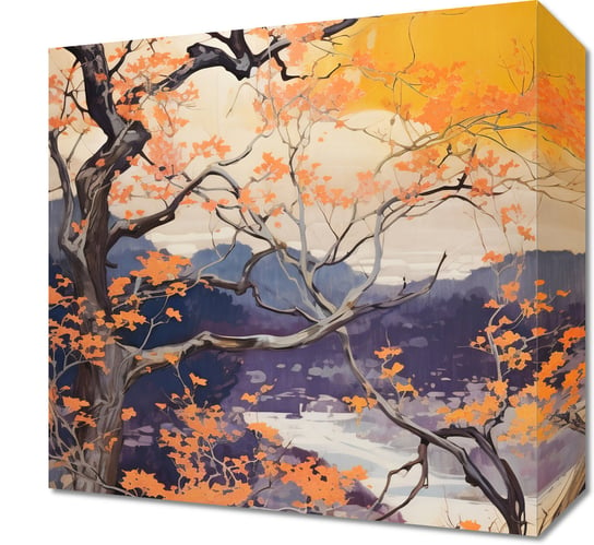 Obraz 30x30cm Złota Jesień nad Jeziorem Inna marka