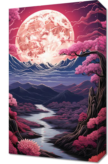 Obraz 30x50cm Różowa Kraina Marzeń Zakito Posters