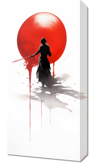 Obraz 30x60cm Samotny Samuraj Zakito Posters
