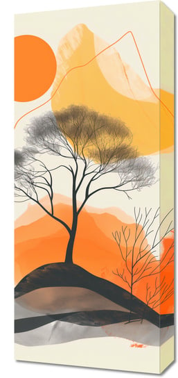 Obraz 30x70cm Drzewo Na Przestrzeni Inna marka