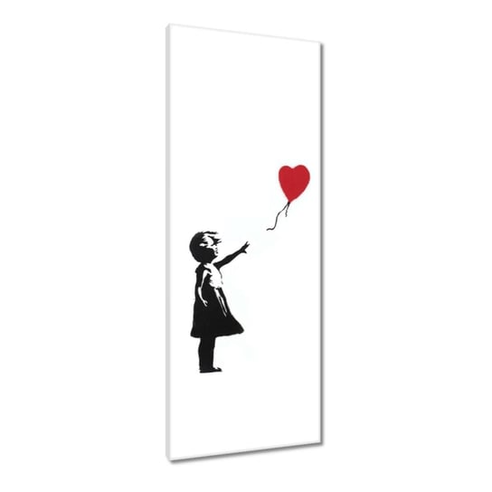 Obraz 40x100cm Dziewczyna Balonik Banksy ZeSmakiem