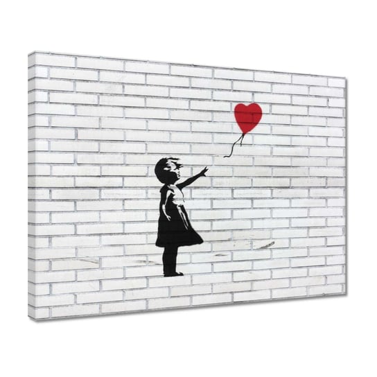 Obraz 40x30cm Banksy Dziewczynka Balon ZeSmakiem