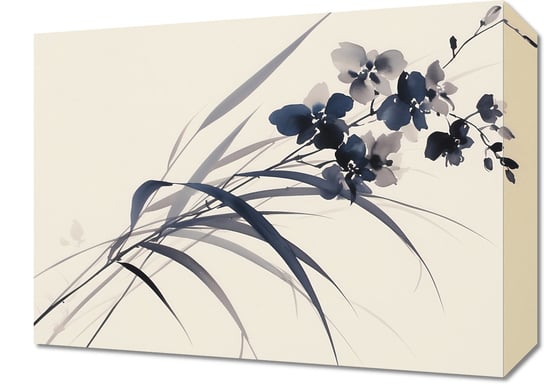 Obraz 40x30cm Orchidea w Sepii Inna marka