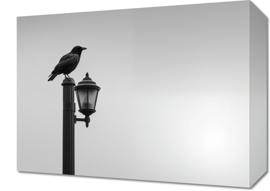 Obraz 40x30cm Samotny Postój Kruka Inna marka