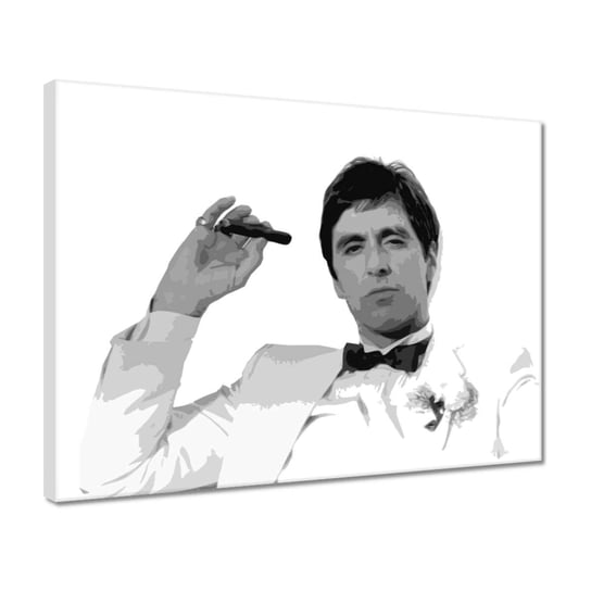 Obraz 40x30cm Scarface Al Pacino ZeSmakiem