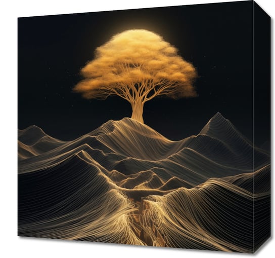 Obraz 40x40cm Drzewo Energii Zakito Posters