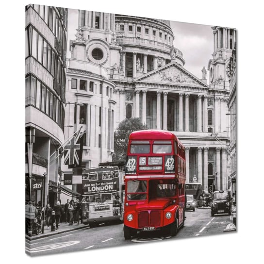 Obraz 40x40cm Londyn Wielka Brytania UK ZeSmakiem