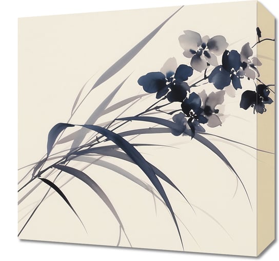 Obraz 40x40cm Orchidea w Sepii Inna marka
