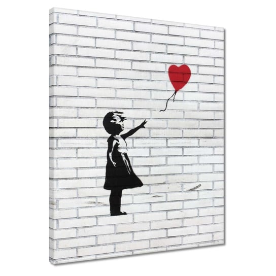 Obraz 40x50cm Banksy Dziewczynka Balon ZeSmakiem