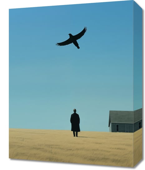 Obraz 40x50cm Samotny i Wolny Zakito Posters