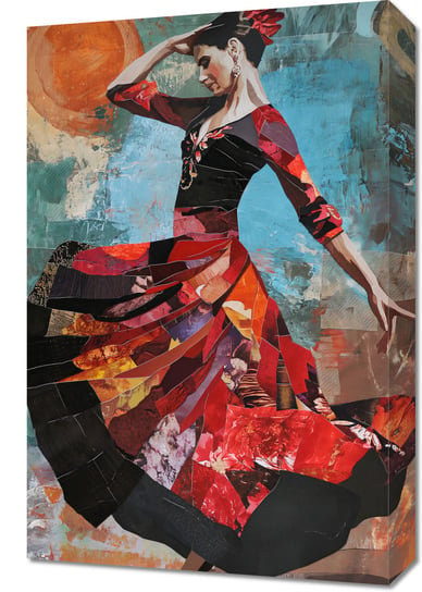 Obraz 40x60cm Taniec Flamenco Inna marka