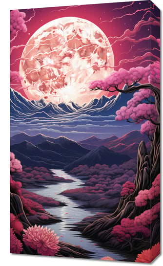 Obraz 40x70cm Różowa Kraina Marzeń Zakito Posters
