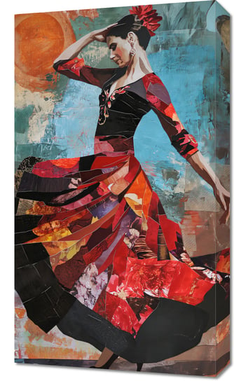 Obraz 40x70cm Taniec Flamenco Inna marka
