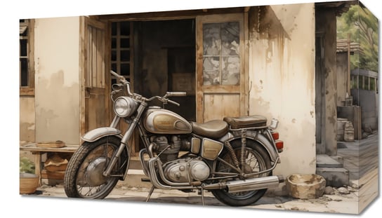 Obraz 50x30cm Motocyklowa Samotna Eskapada Zakito Posters