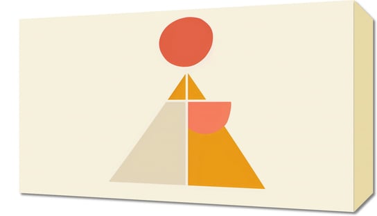 Obraz 50x30cm Piramida Równowagi Inna marka
