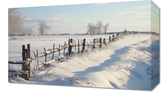 Obraz 50x30cm Spokój Śnieżnej Krainy Inna marka