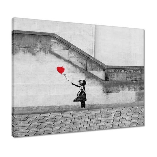 Obraz 50x40cm Dziewczynka z balonikiem ZeSmakiem