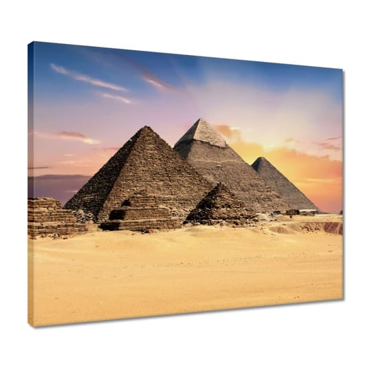 Obraz 50x40cm Piramidy Egipt Krajobraz ZeSmakiem