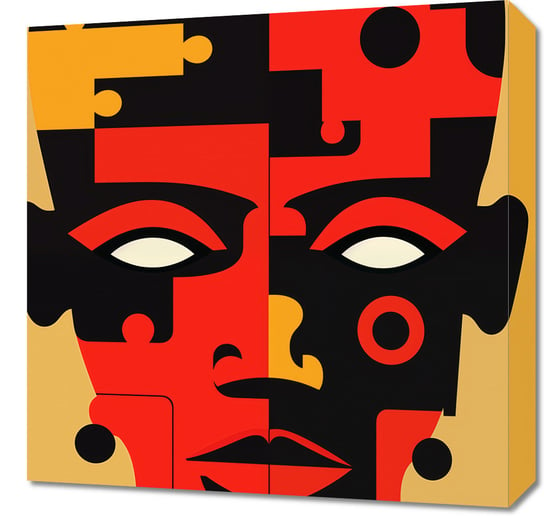 Obraz 50x50cm Puzzle Tożsamości Zakito Posters