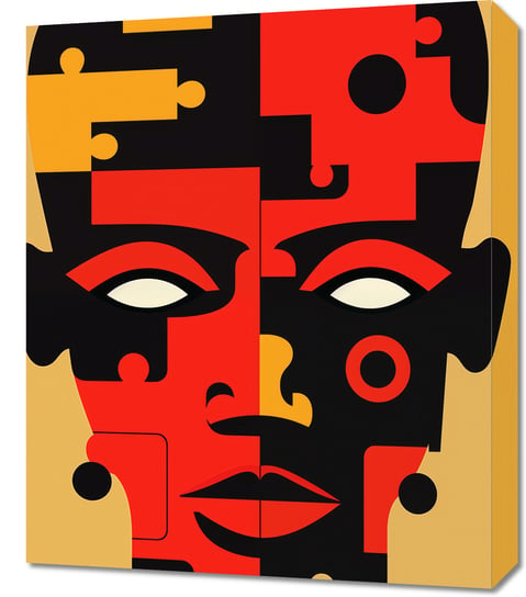 Obraz 50x60cm Puzzle Tożsamości Zakito Posters
