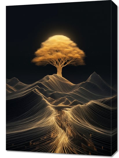 Obraz 50x70cm Drzewo Energii Zakito Posters